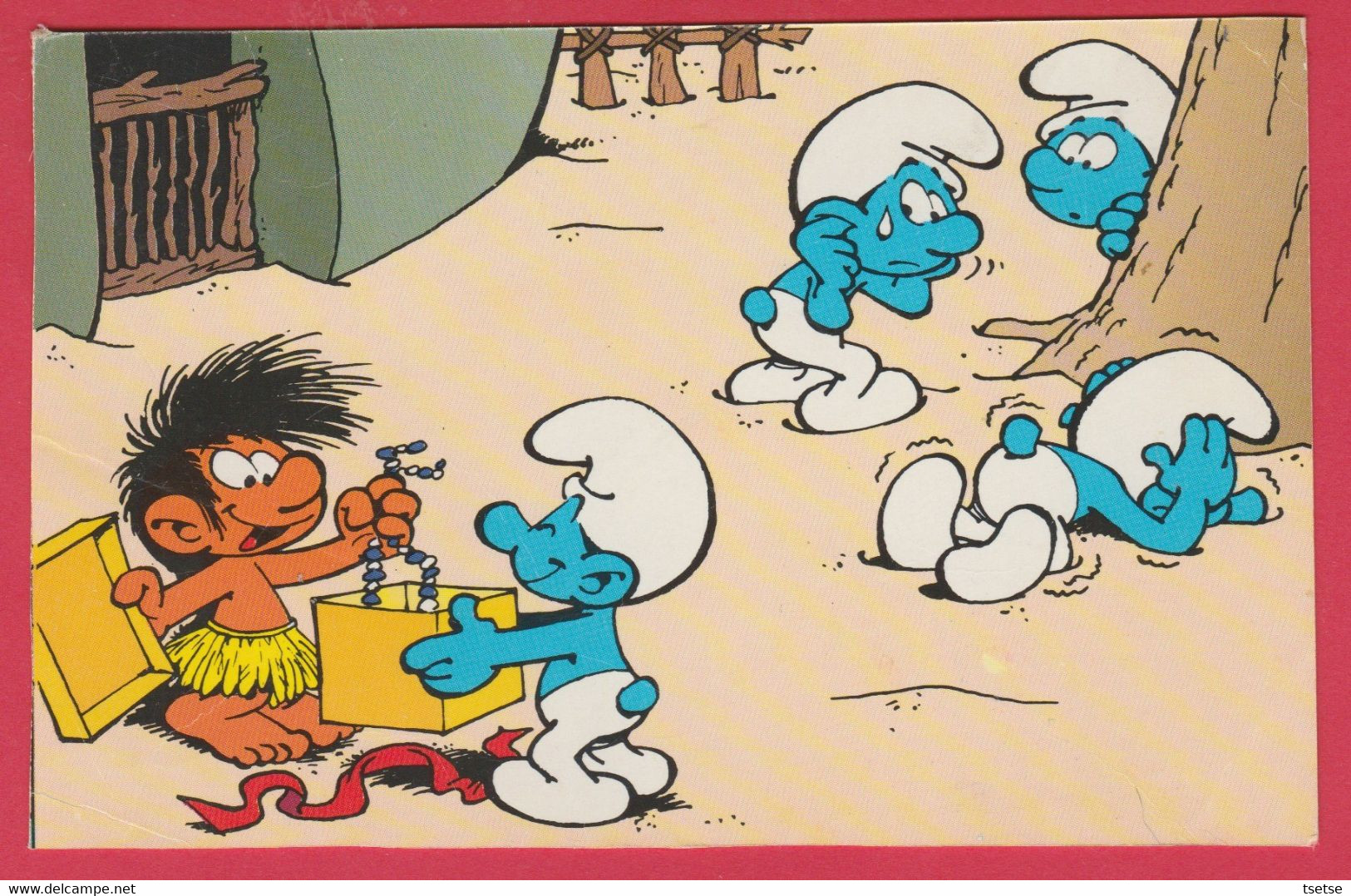 Les Schtroumpfs  - Peyo / Cartoon Création 1992 ( Voir Verso ) - Comics