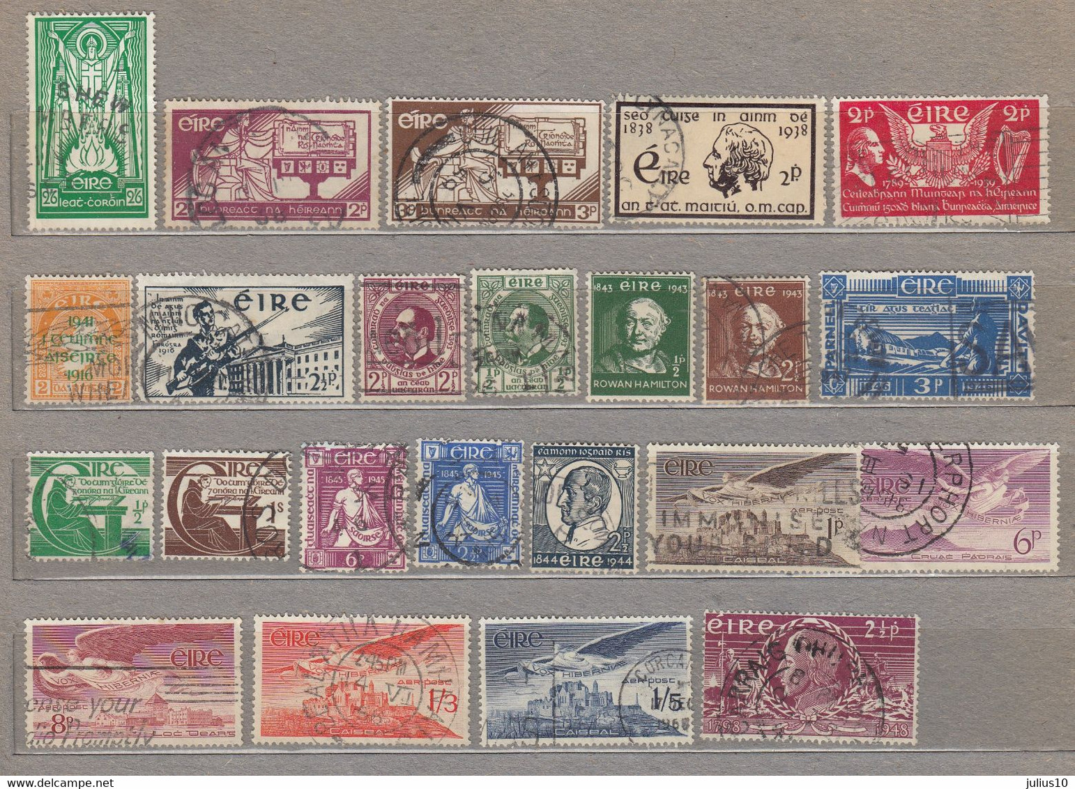 IRELAND Nice 1937-1948 Used (o) Stamps Lot #22608 - Collections, Lots & Series