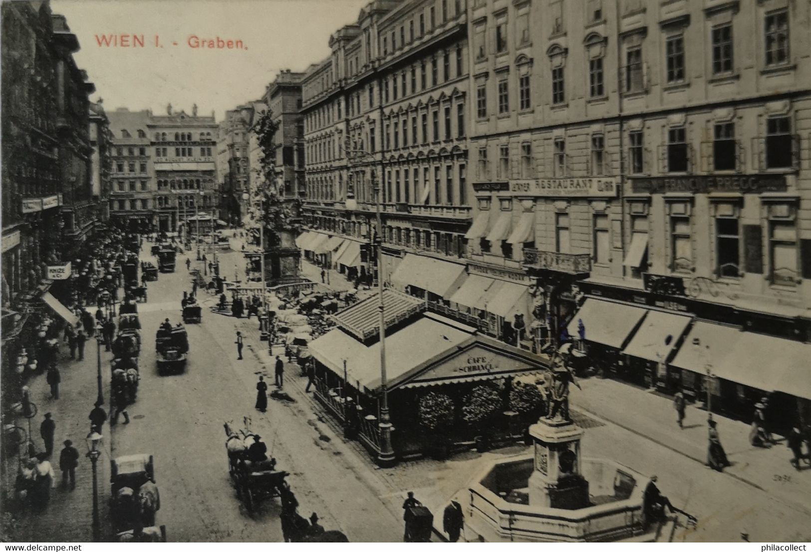 Austria // Wien I // Graben 1909 - Sonstige & Ohne Zuordnung