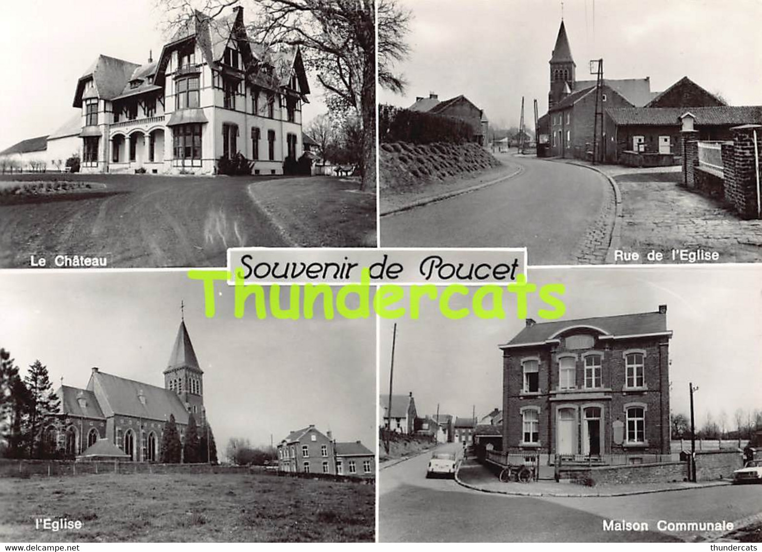 CPSM SOUVENIR DE POUCET - Hannuit