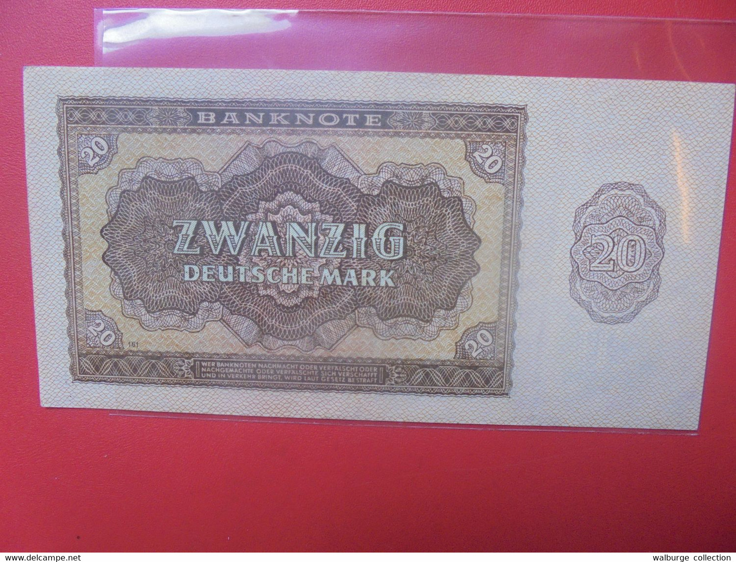 D.D.R 20 MARK 1948 Circuler (B.22) - 20 Deutsche Mark