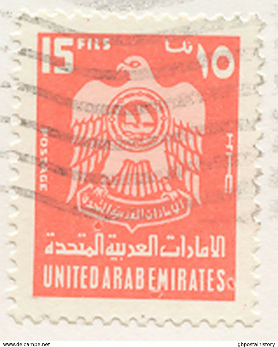 UNITED ARAB EMIRATES 1978 Lufthansa First Flight LH 633 DC 10 DUBAI - DHAHRAN - Emirats Arabes Unis (Général)