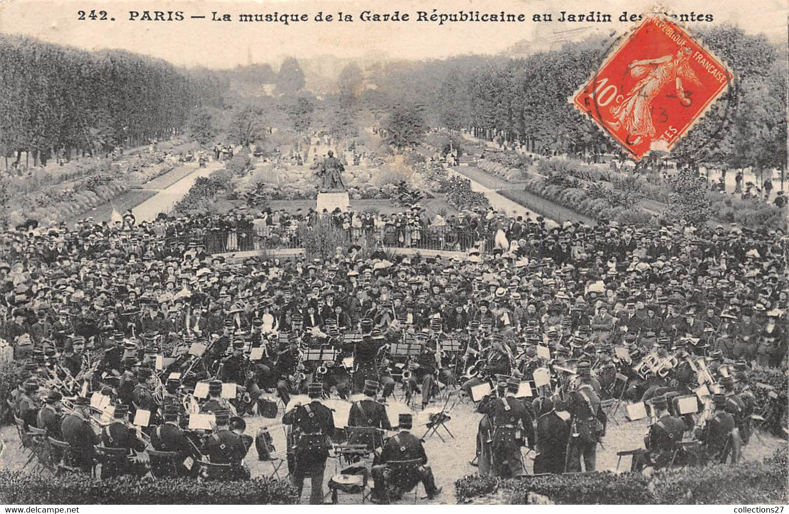 PARIS-75005-LA MUSIQUE DE LA GARDE REPUBLICAINE AU JARDIN DES PLANTES - Arrondissement: 05