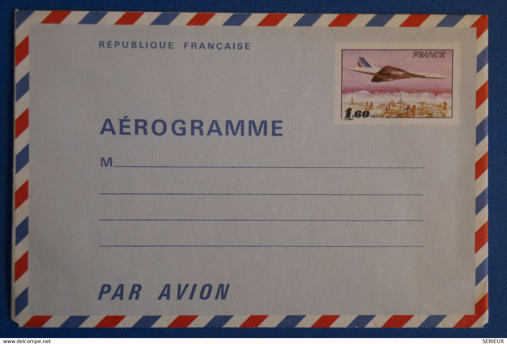 N21 FRANCE BELLE LETTRE AEROGRAMME 1980 NON VOYAGEE - 1960-.... Neufs