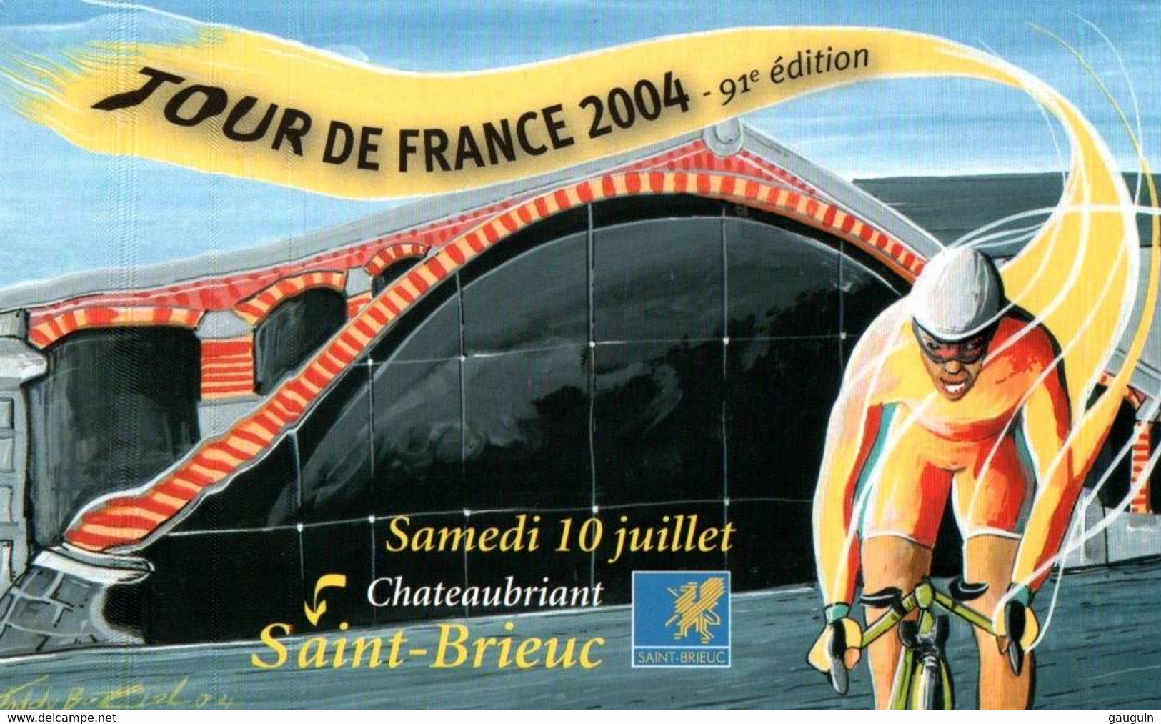 CPM - St BRIEUC - Tour De France 2004 - Etape … - Edition Cartophile - Saint-Brieuc