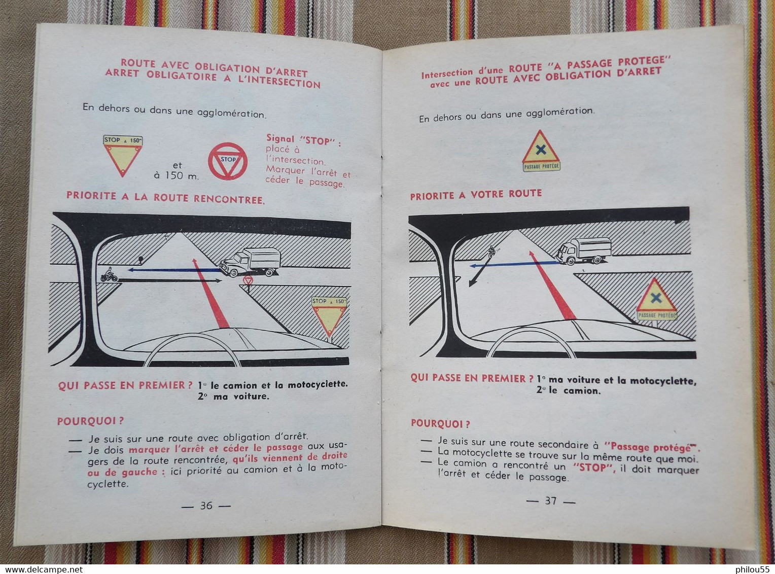 75 PARIS10e NOUVEAU CODE DE LA ROUTE Jomier Denery 1956