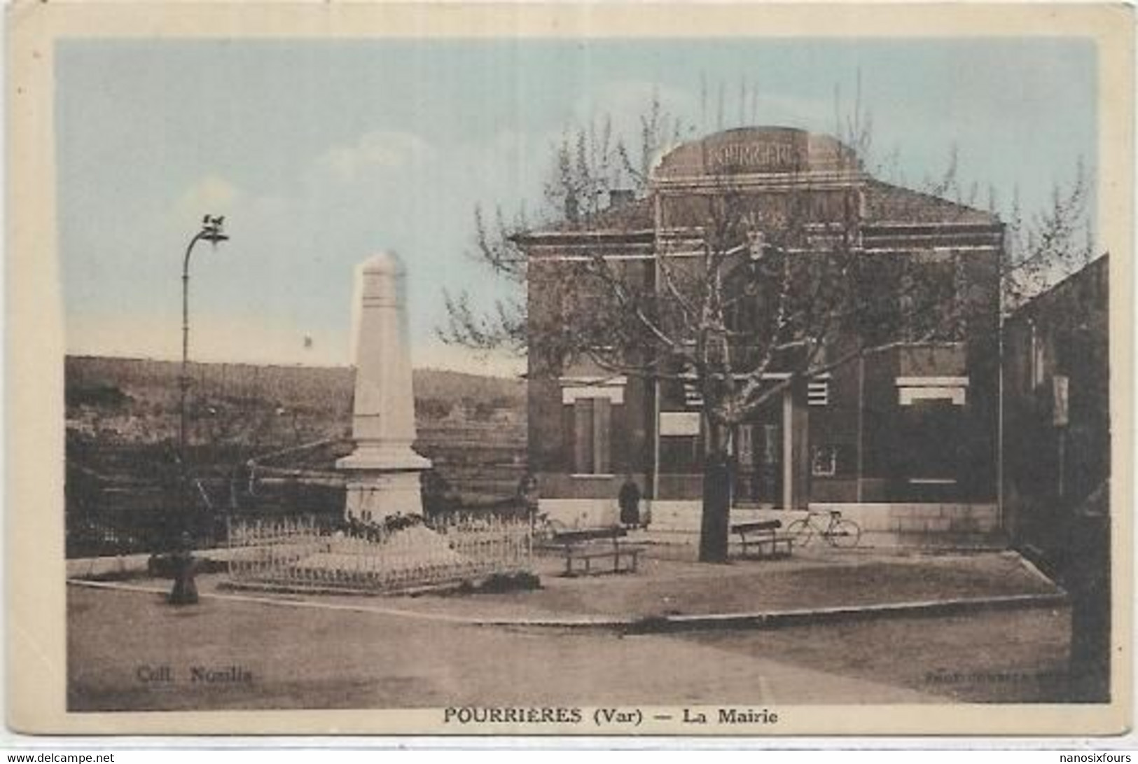 D 83.POURRIERES.   LA MAIRIE - Other & Unclassified