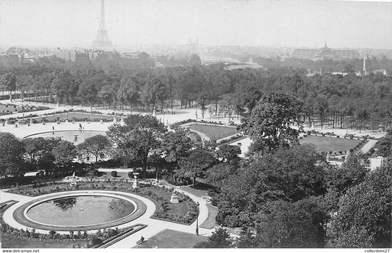 PARIS-75001-CARTE-PHOTO - LE JARDIN DES TUILERIES - Arrondissement: 01