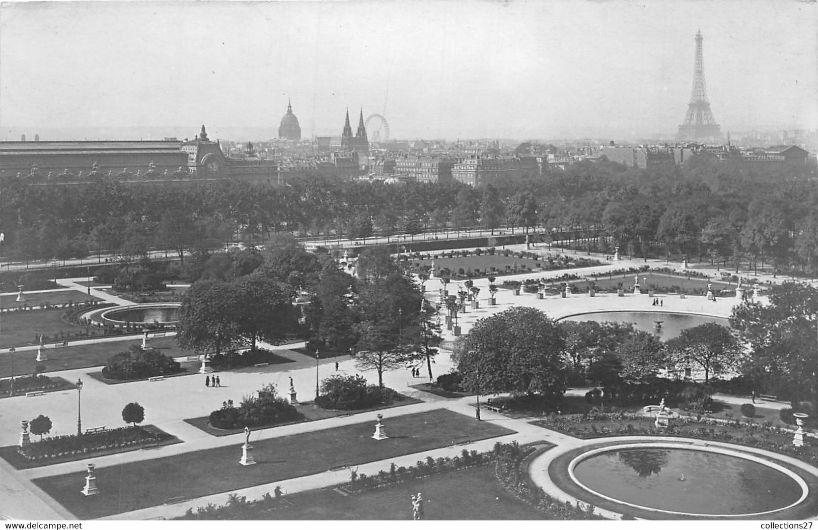 PARIS-75001-CARTE-PHOTO - LE JARDIN DES TUILERIES - Arrondissement: 01