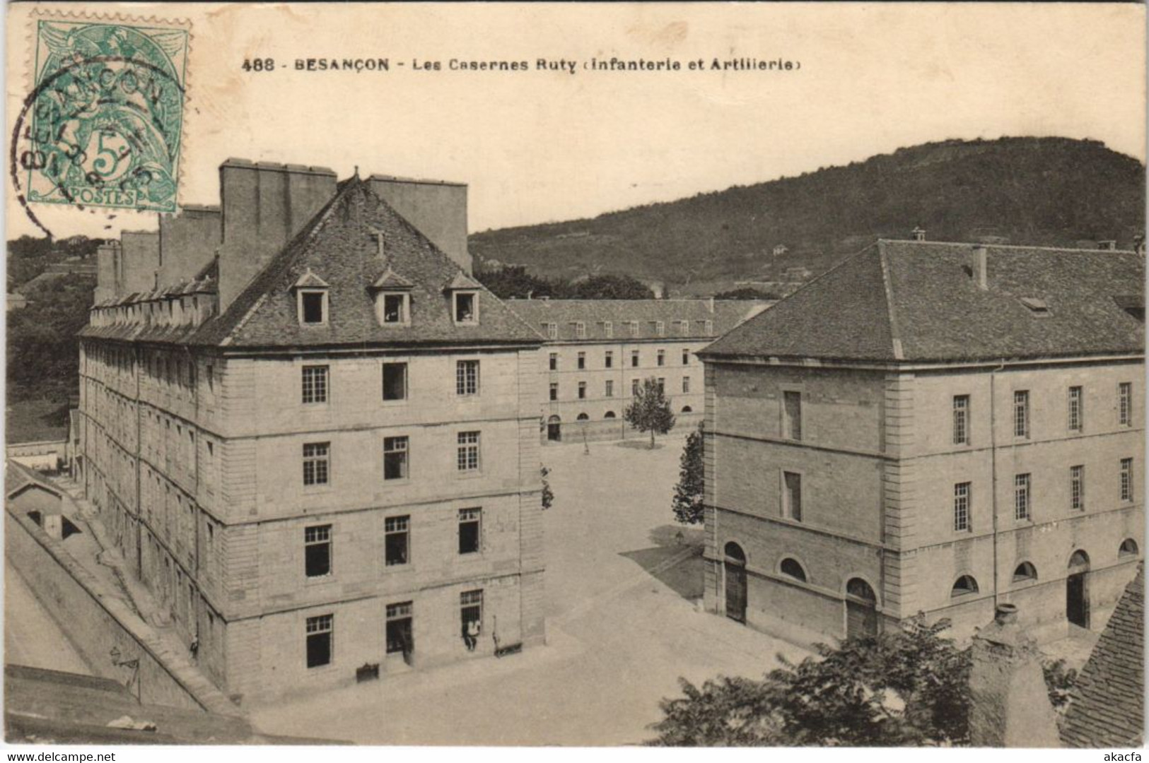 CPA Besancon Les Casernes Ruty FRANCE (1099014) - Besancon