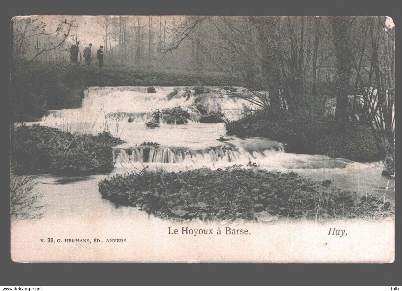 Barse - Le Hoyoux à Barse - 1904 - Dos Simple - Modave