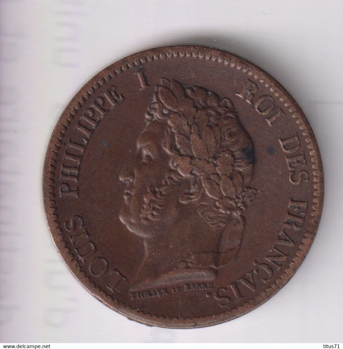 5 Centimes France Pour Les Colonies 1843 A - Louis Philippe 1er - TTB+ - Colonie Francesi (1817-1844)