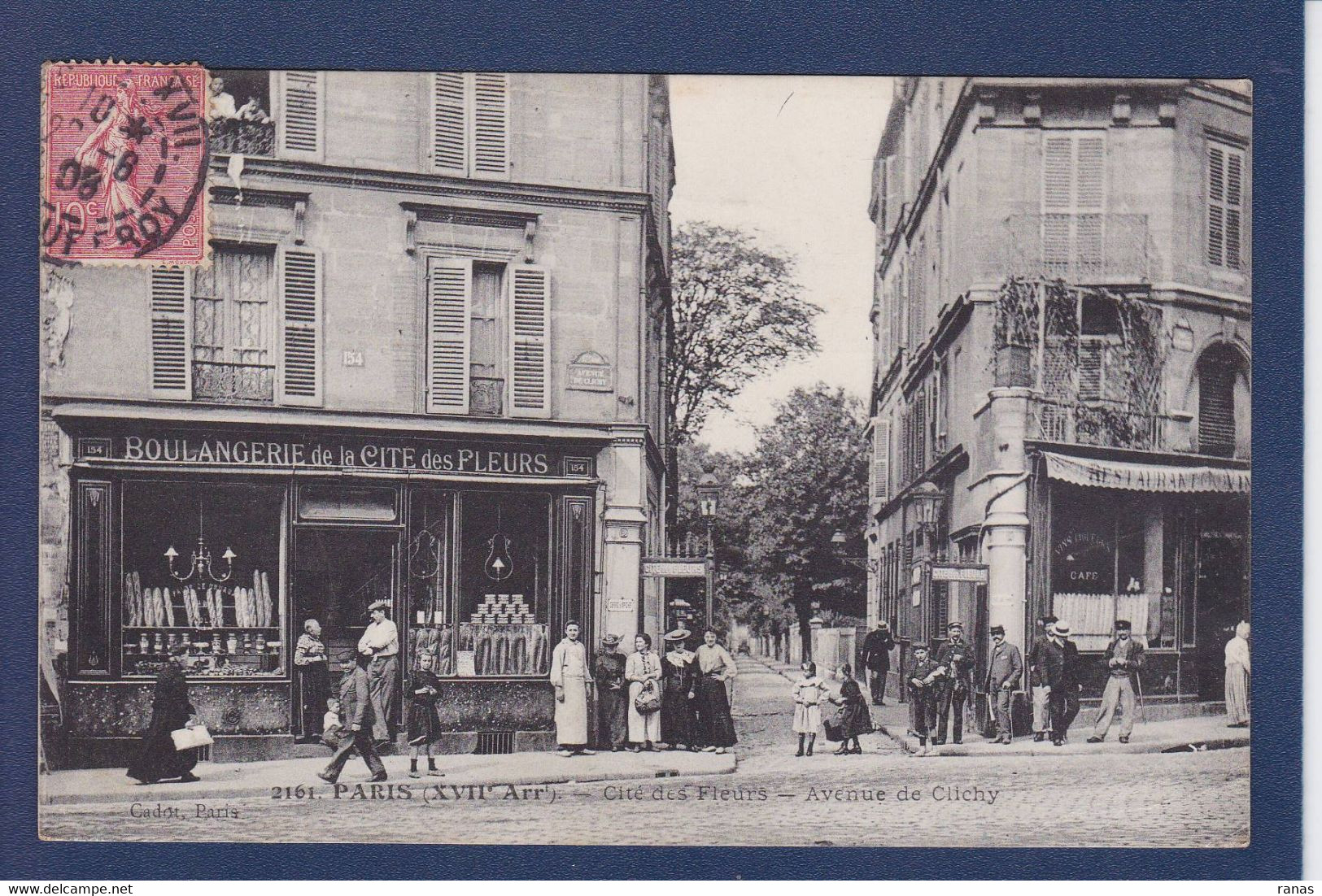 CPA [75] Paris > Arrondissement > Arrondissement: 17 Commerce Shop Boulangerie Circulé - Paris (17)