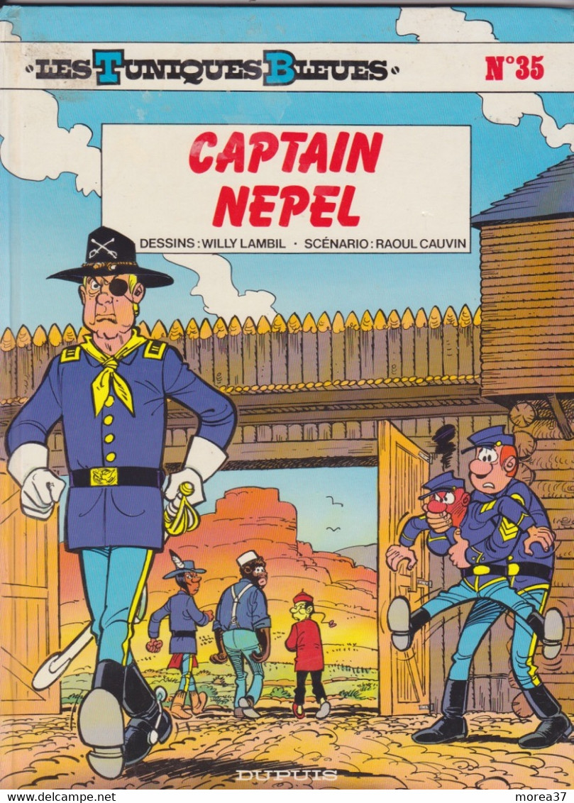 LES TUNIQUES BLEUES  " Captain Nepel"  N°35  EO   De LAMBIL / CAUVIN  DUPUIS - Tuniques Bleues, Les