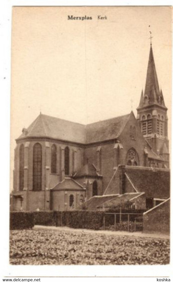 MERKSPLAS - Merxplas - Kerk - Verzonden 1933 - Merksplas
