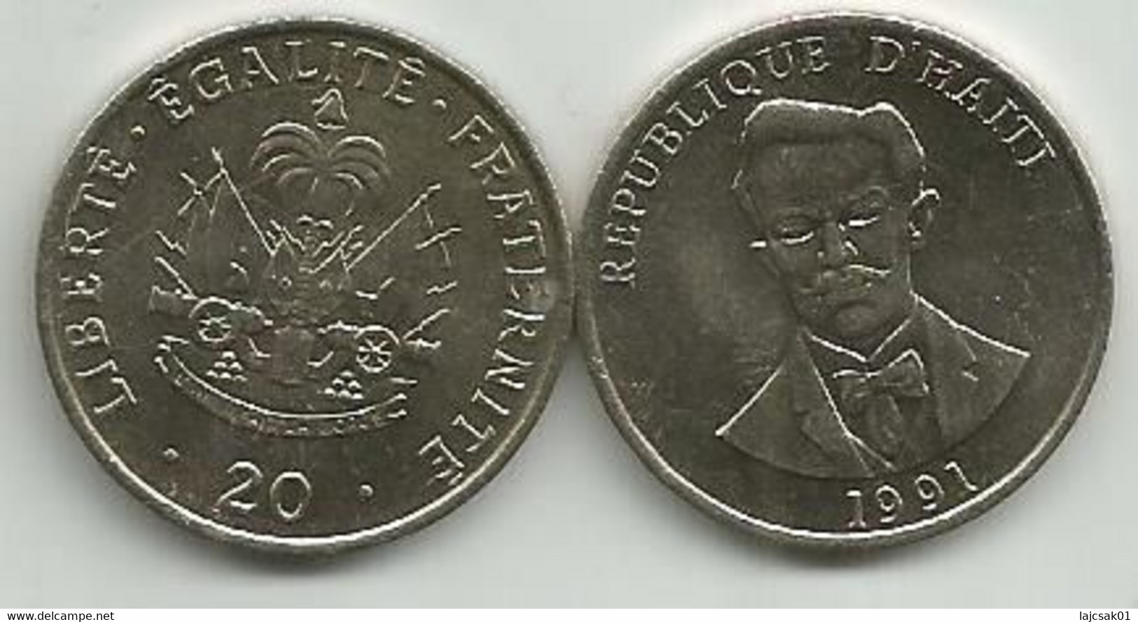 Haiti 20 Centimes 1991. High Grade - Haïti