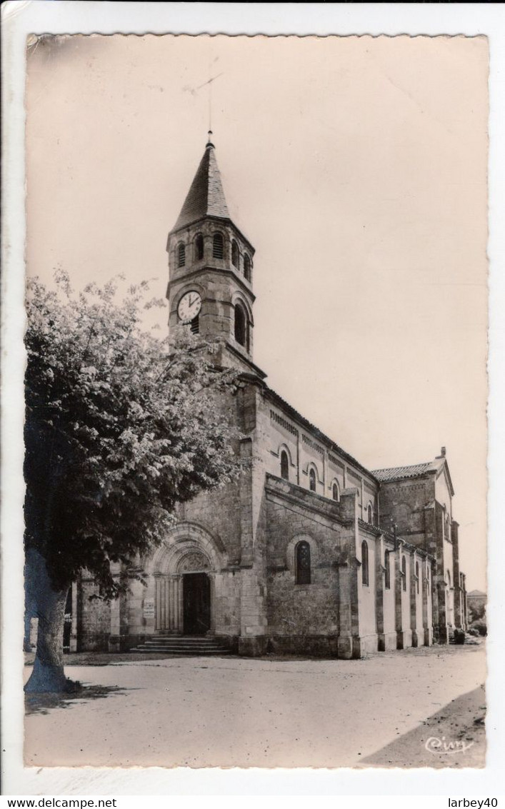 Cpa GABARRET - L'église - Gabarret