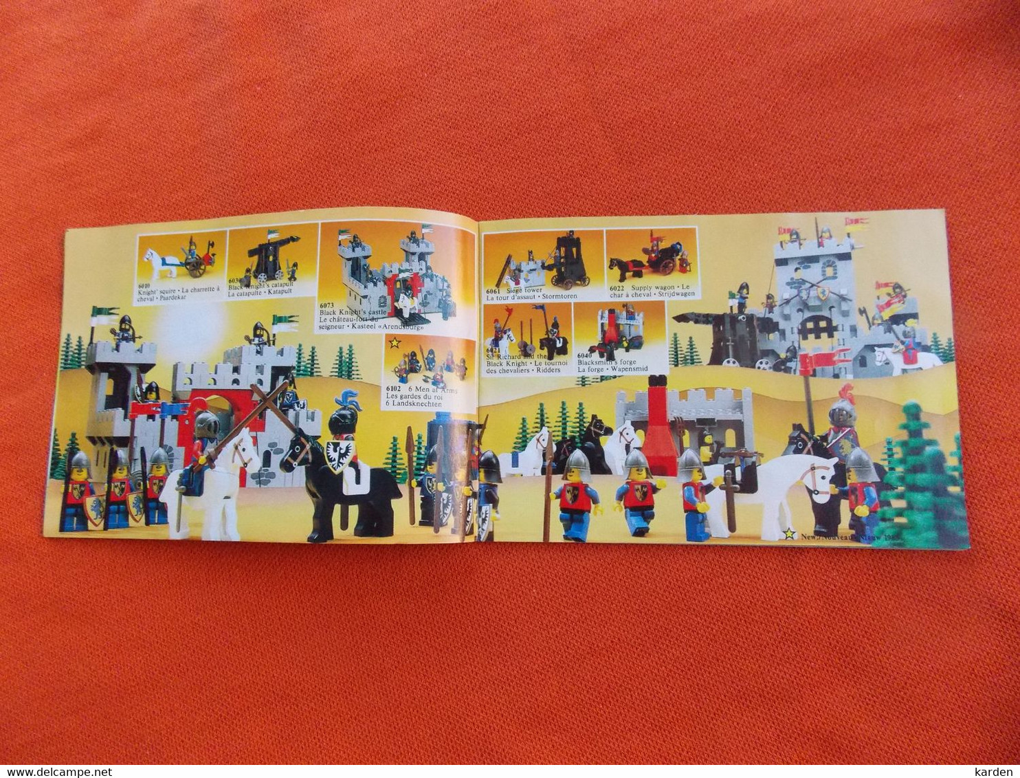 Lego Catalogus Legoland 109378/109478 Jaren '80 - Catálogos