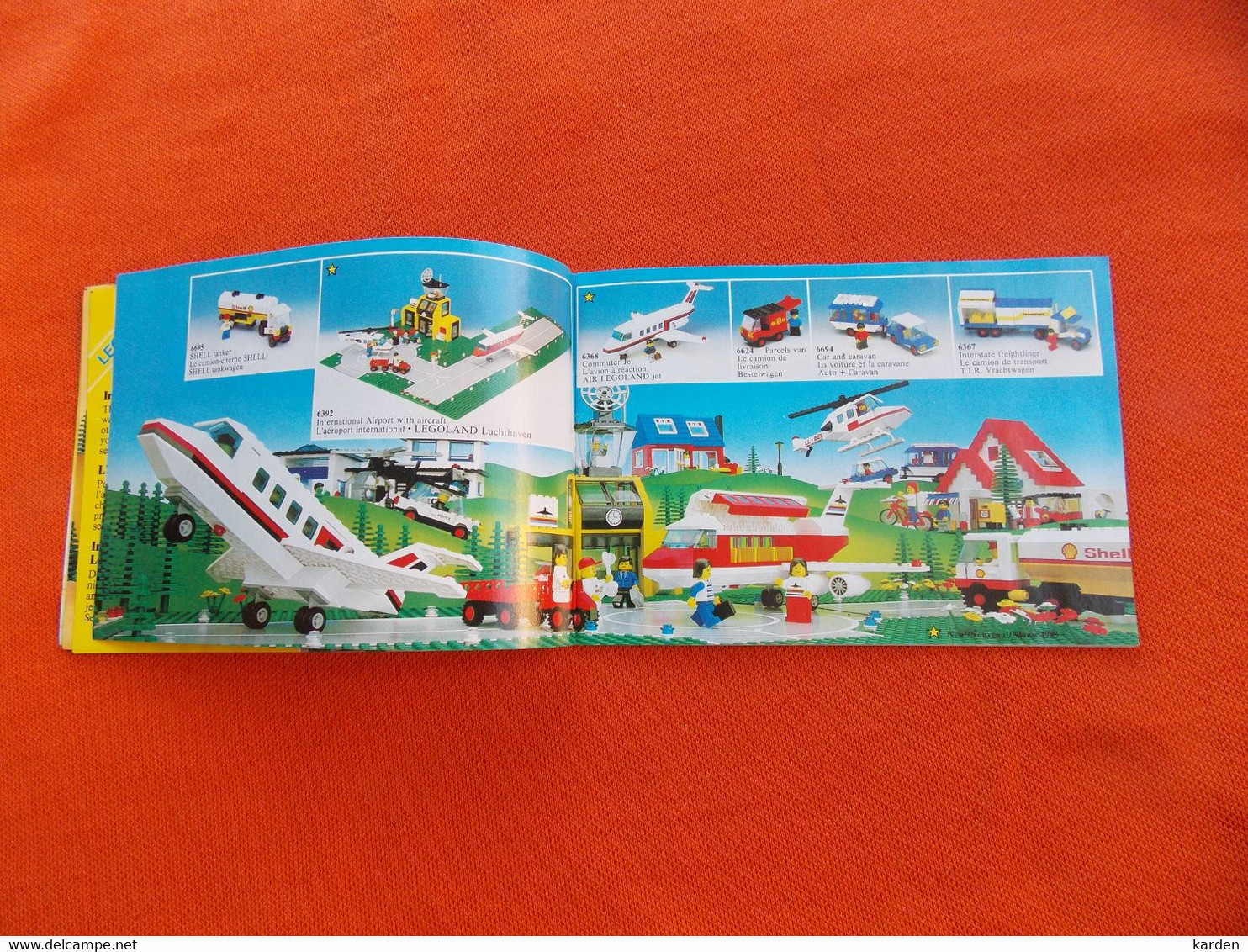 Lego catalogus Legoland 109378/109478 jaren '80