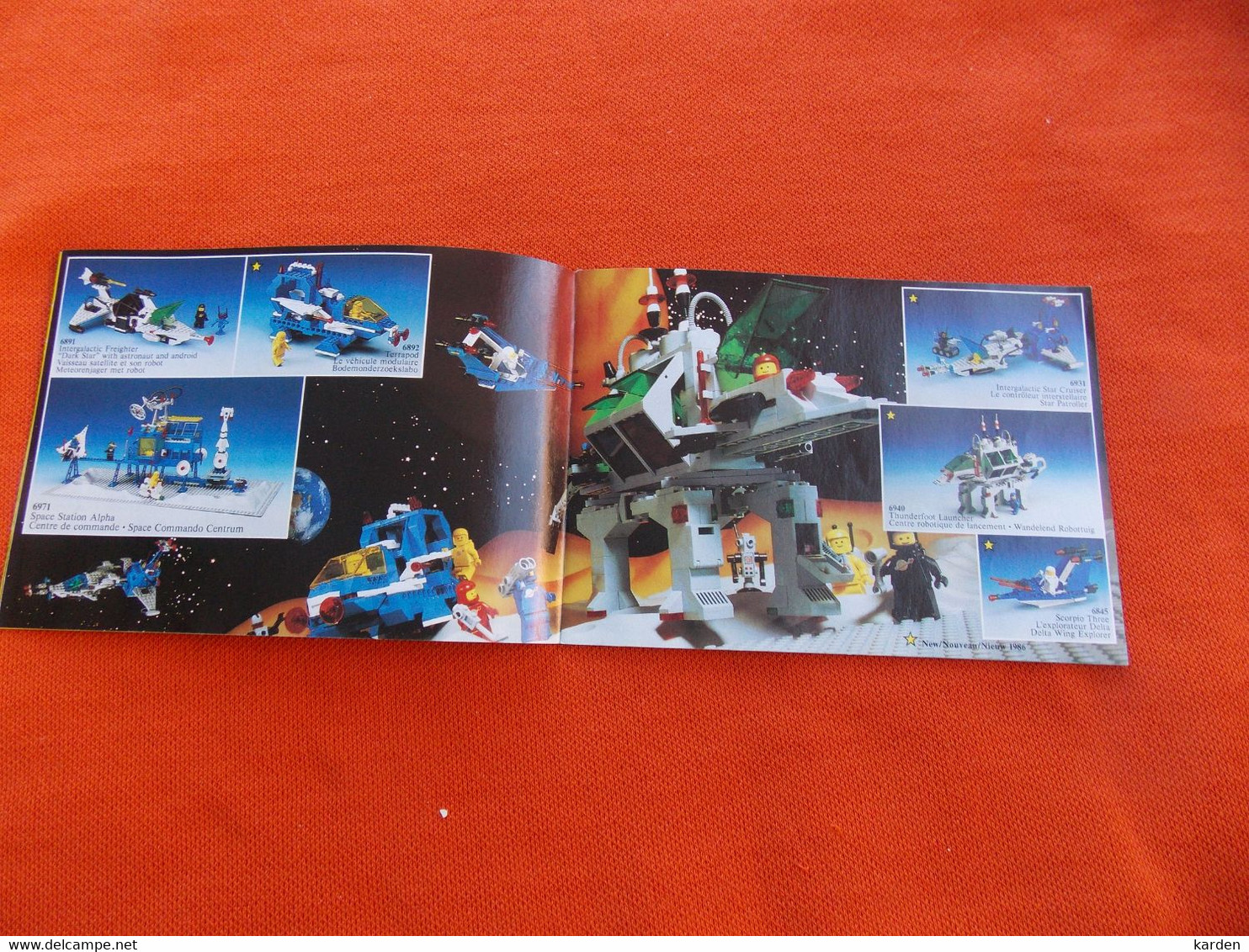 Lego catalogus  Legoland 114578 / 114678 jaren '80