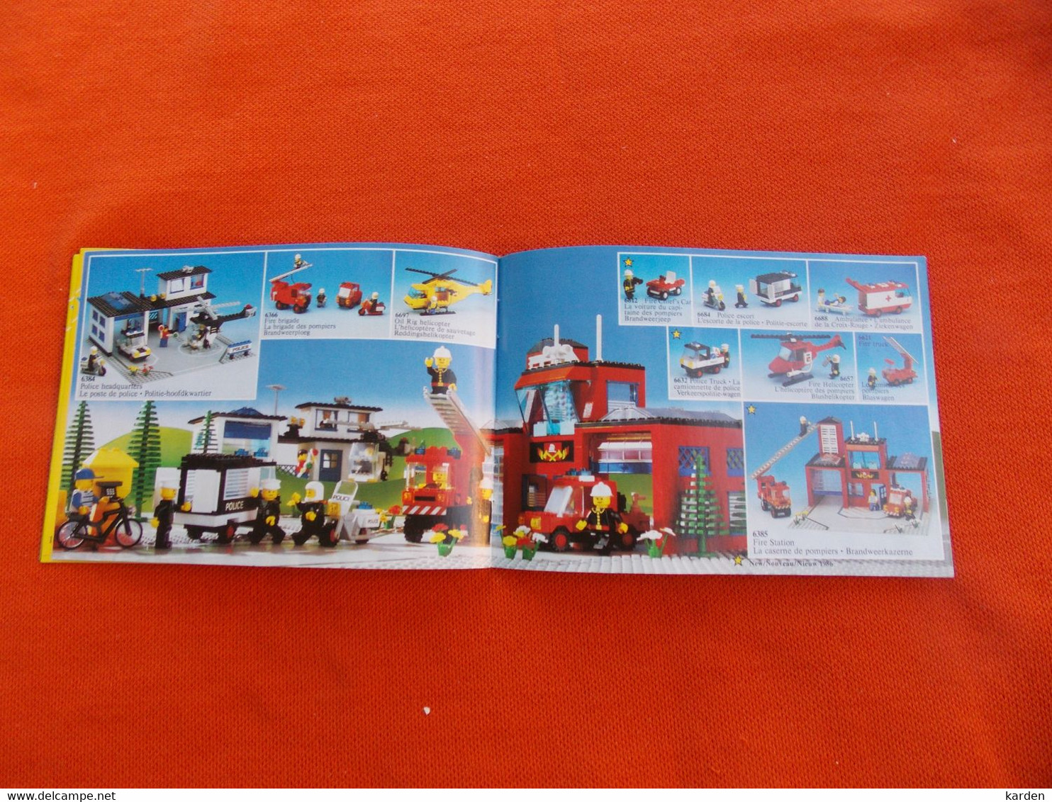 Lego catalogus  Legoland 114578 / 114678 jaren '80