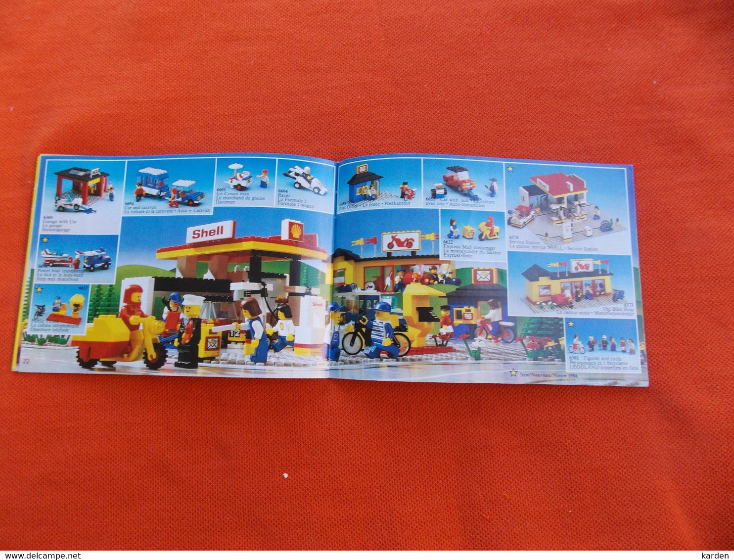 Lego catalogus  Legoland 114578 / 114678 jaren '80