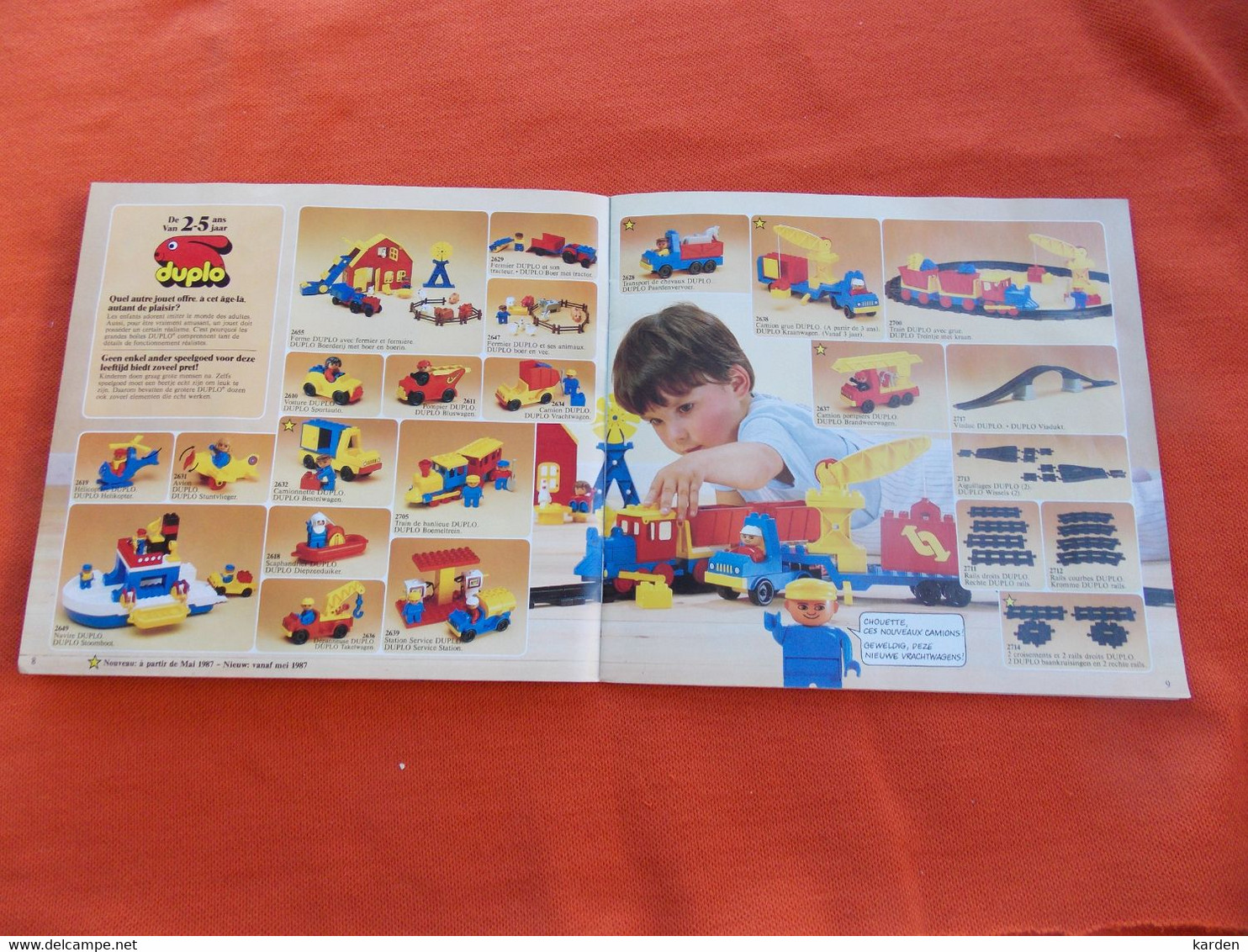 Lego Catalogus Assortiment Lego & Duplo 1987 - Catalogi