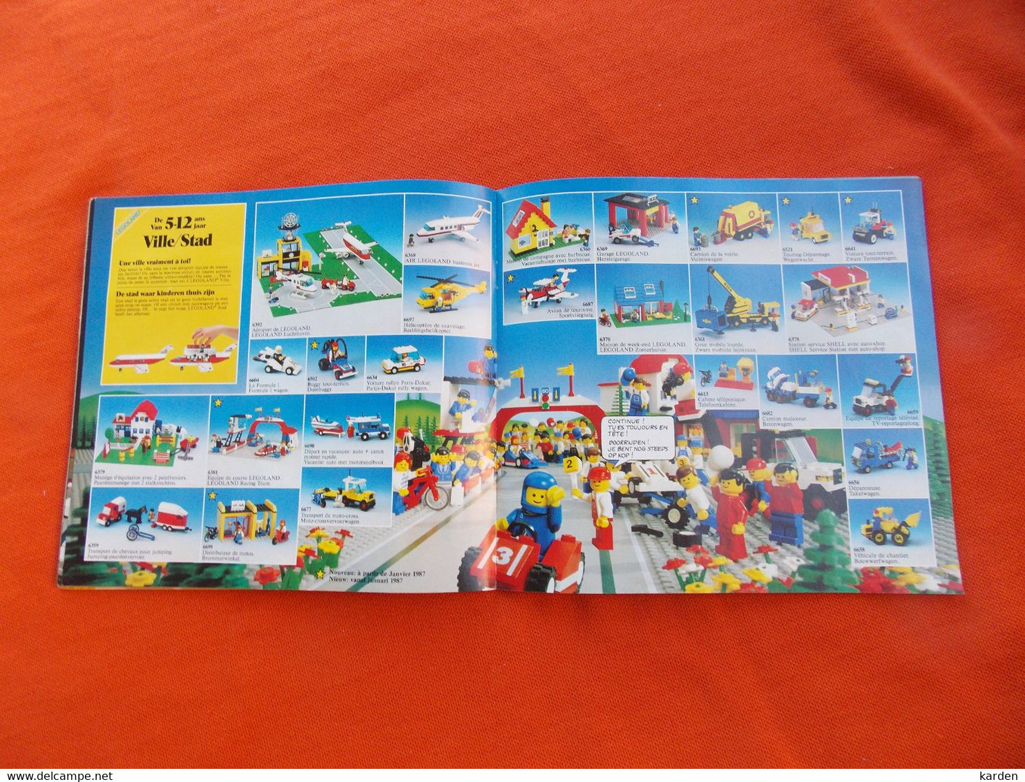 Lego catalogus Assortiment Lego & Duplo 1987