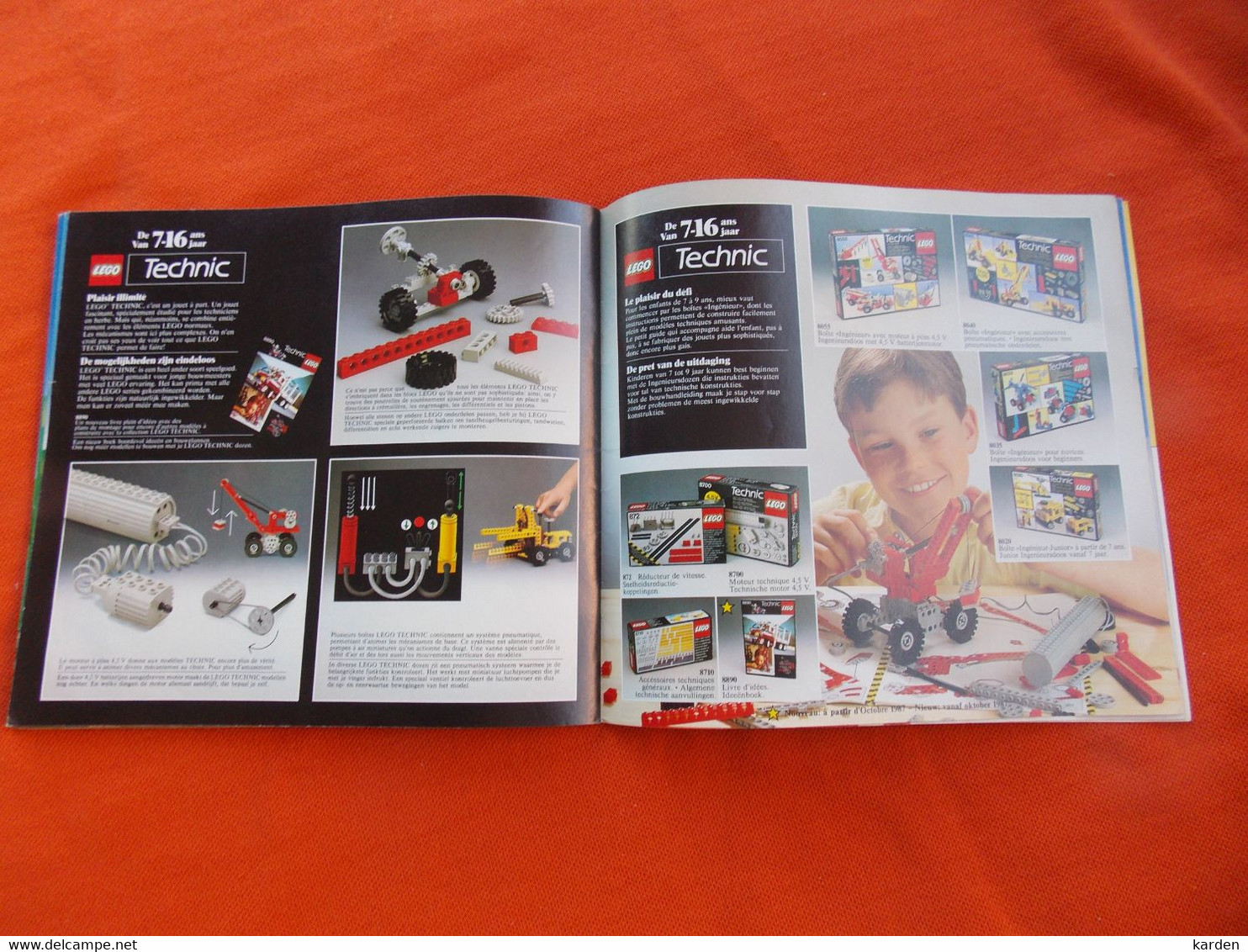 Lego catalogus Assortiment Lego & Duplo 1987