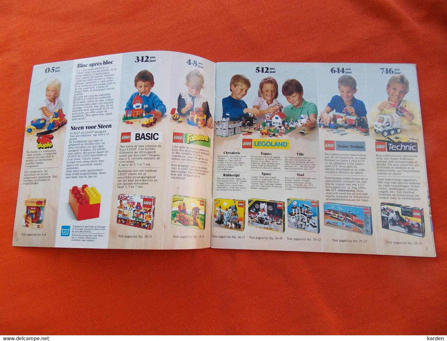 Lego Catalogus Assortiment Lego & Duplo 1987 - Catalogi