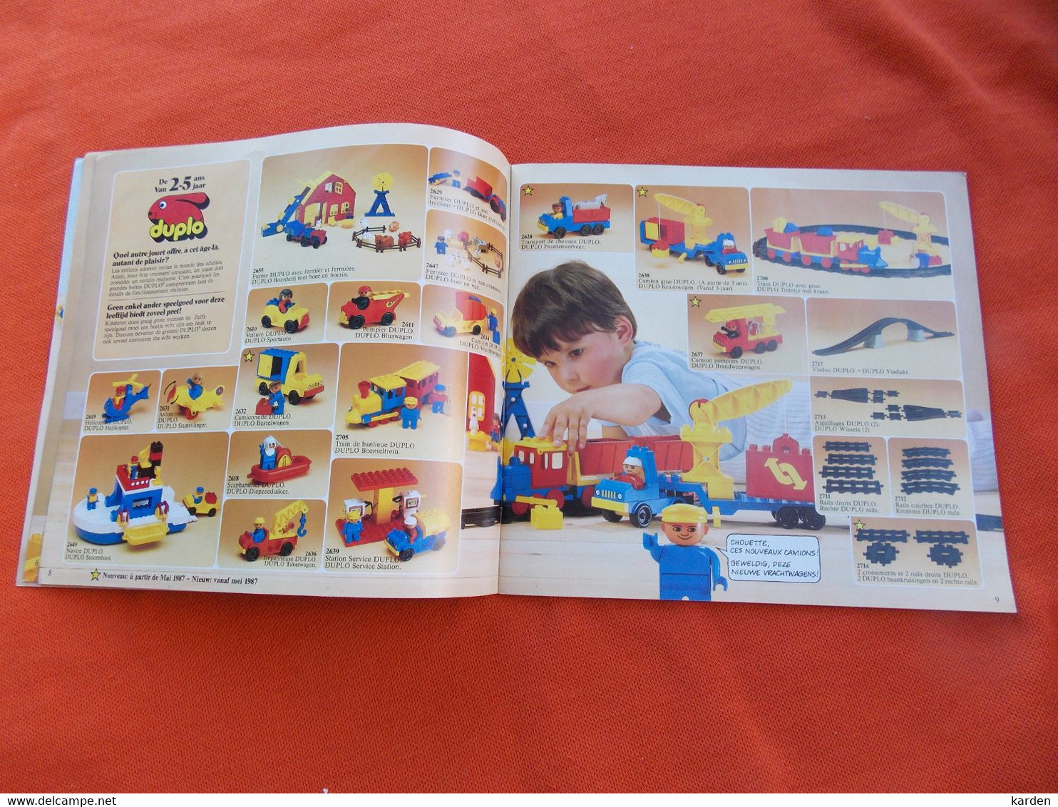 Lego Catalogus Assortiment Lego & Duplo 1987 - Catalogs