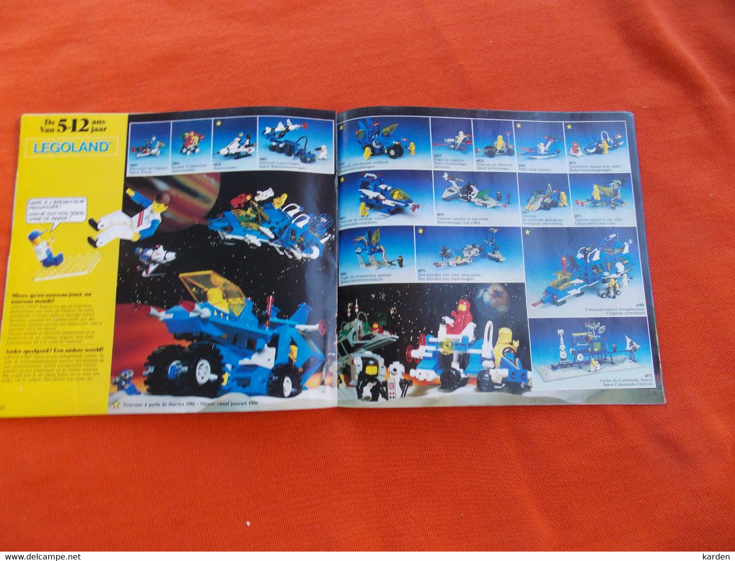 Lego catalogus Assortiment Lego & Duplo 1986