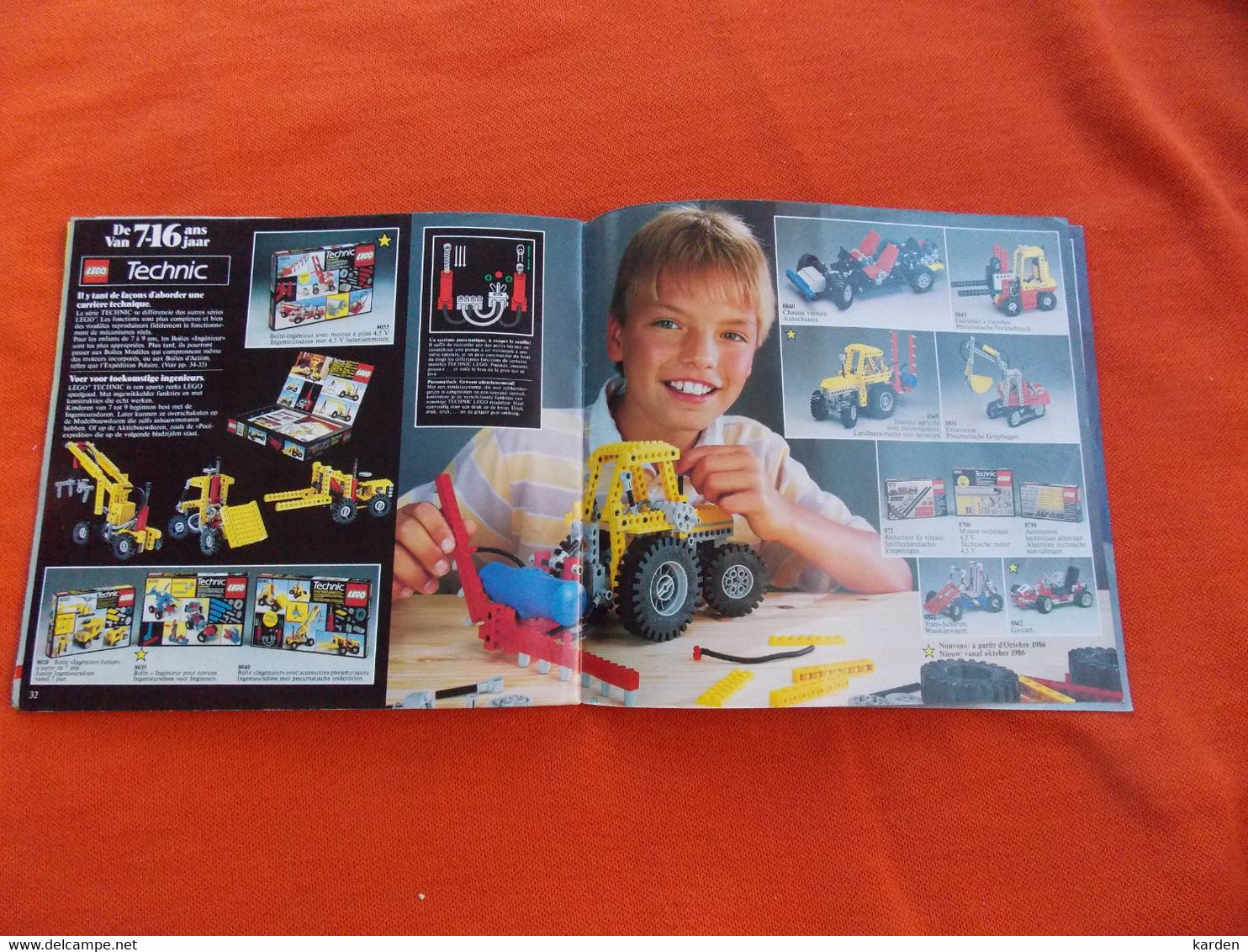 Lego catalogus Assortiment Lego & Duplo 1986