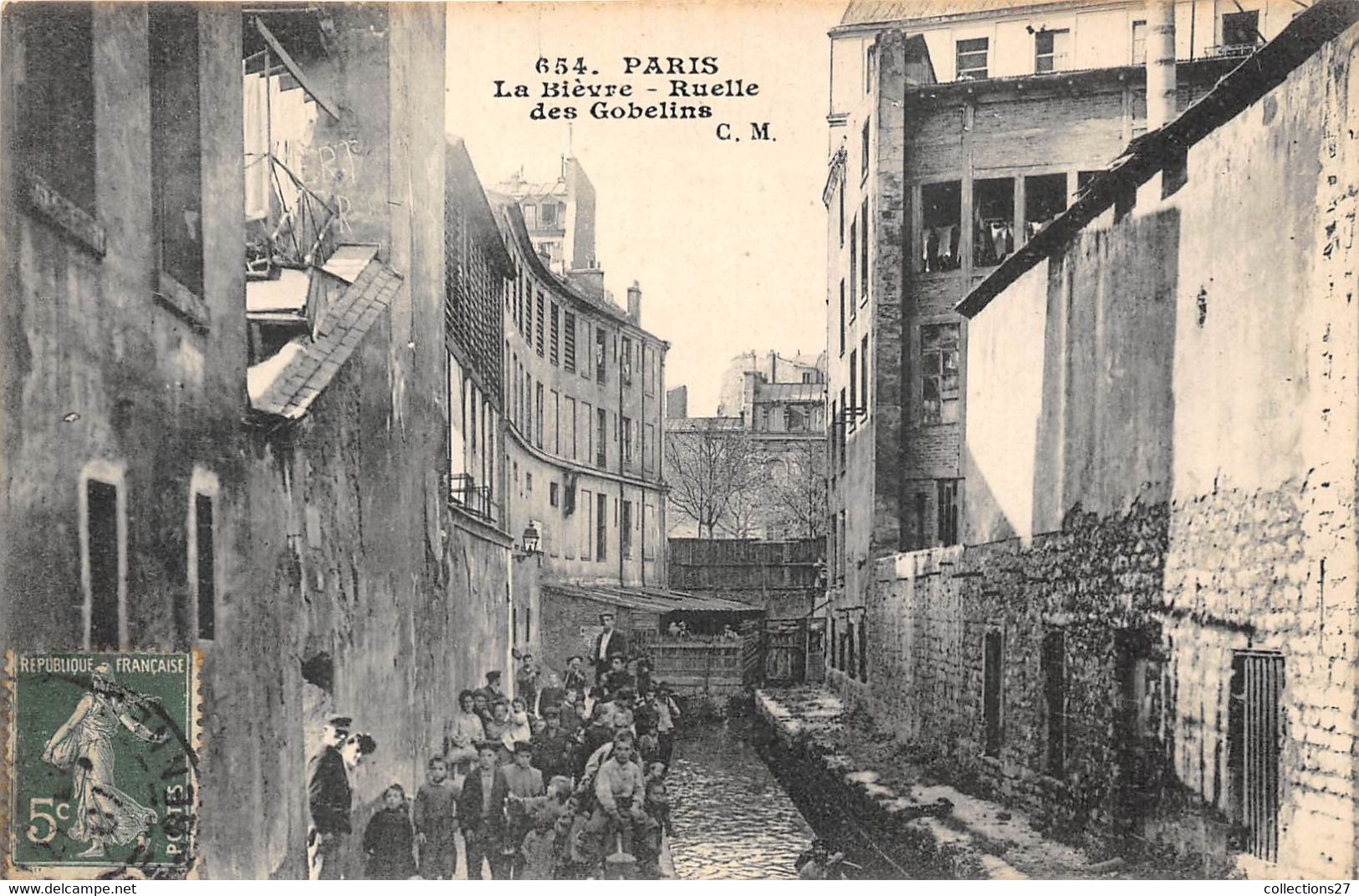 PARIS-75013-LA BIEVRE, RUELLE DES GOBELINS - Distretto: 13