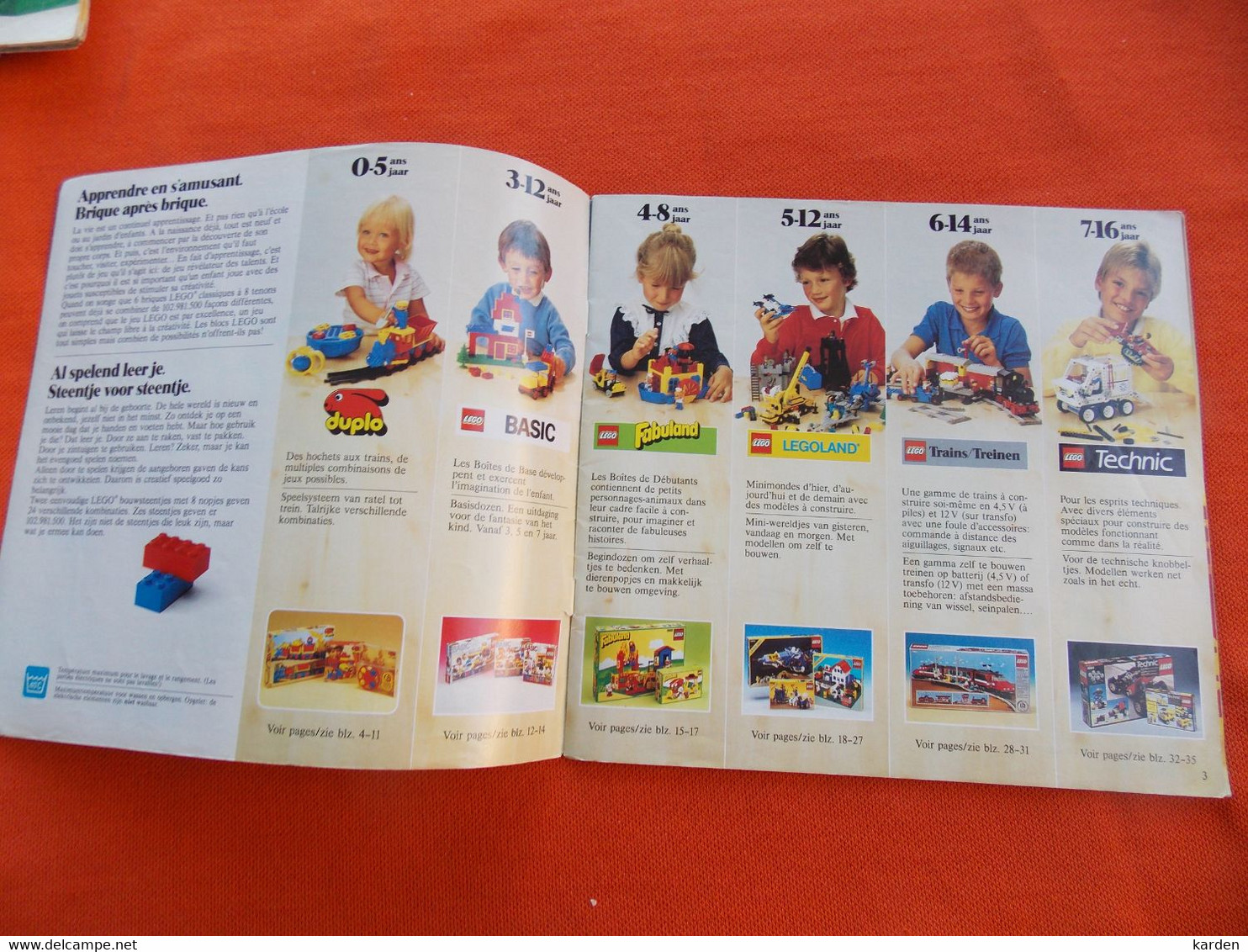 Lego Catalogus Assortiment Lego & Duplo 1986 - Cataloghi