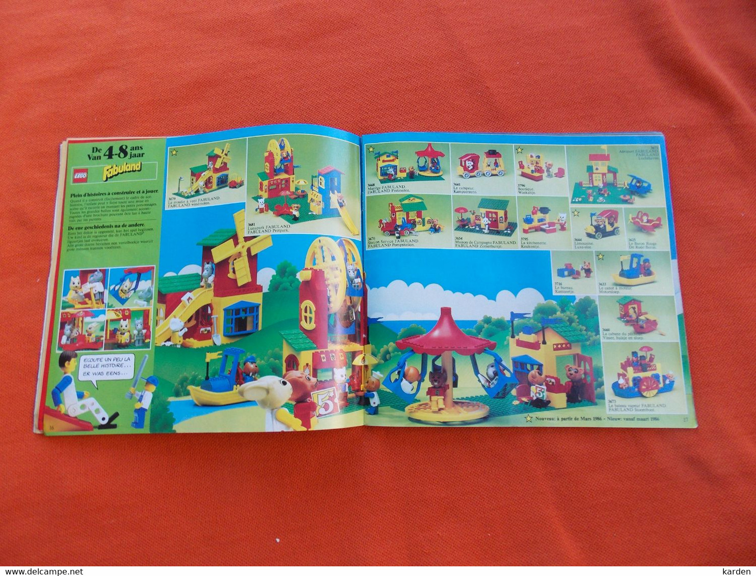 Lego catalogus Assortiment Lego & Duplo 1986
