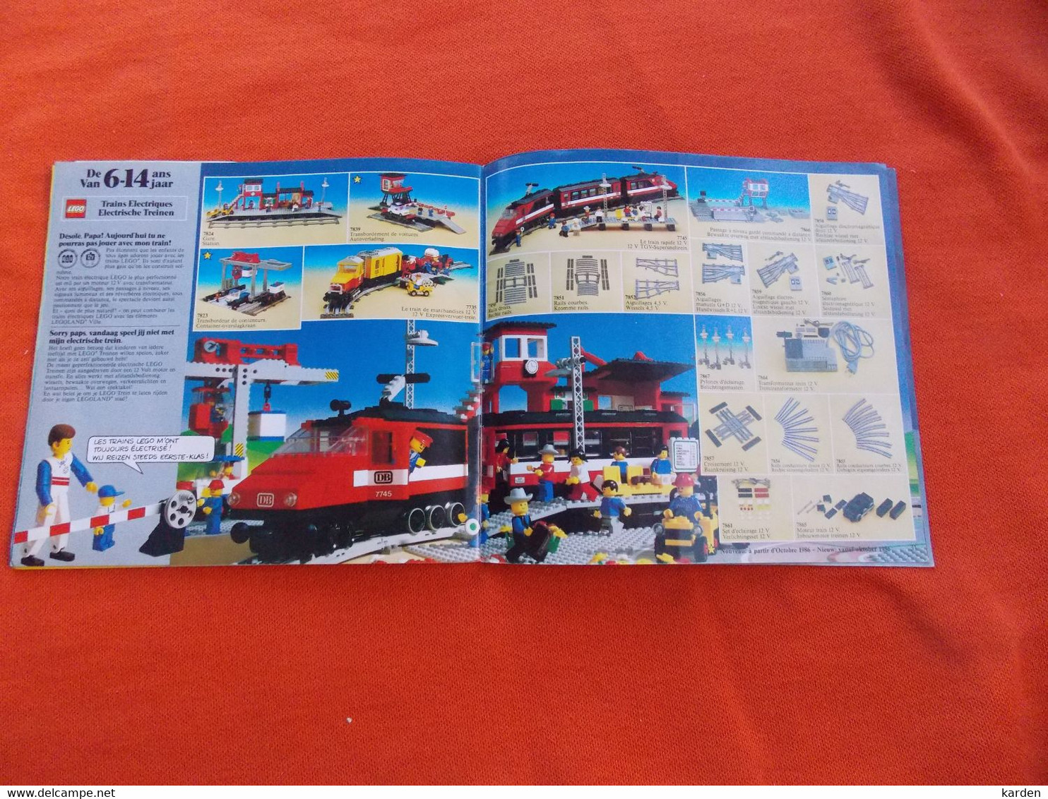 Lego catalogus Assortiment Lego & Duplo 1986