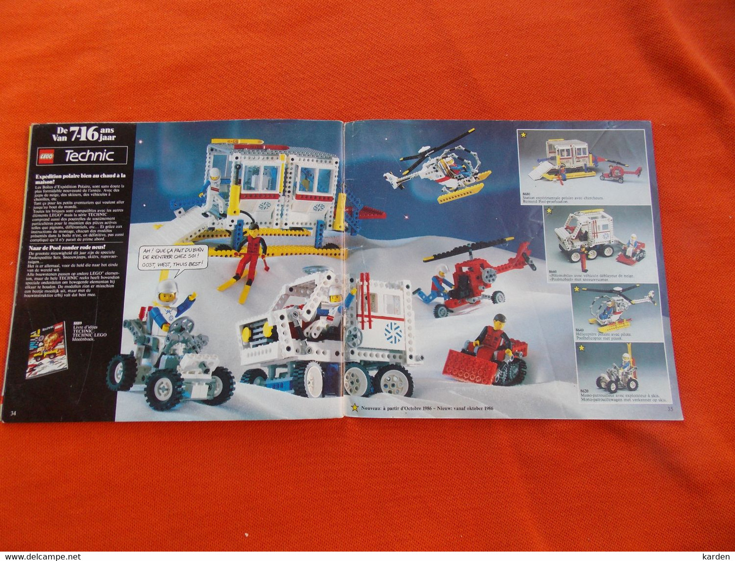 Lego catalogus Assortiment Lego & Duplo 1986