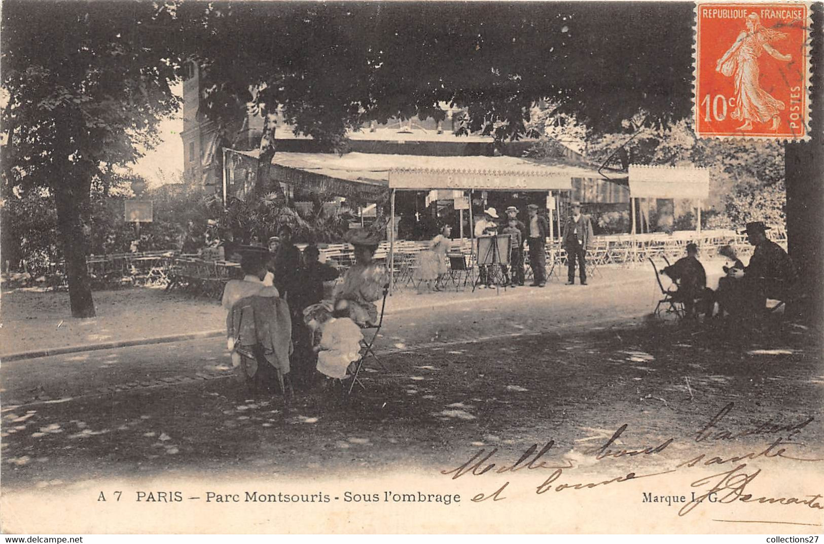 PARIS-75014- PARC MONTSOURIES, SOUS L'OMBRAGE - Arrondissement: 14