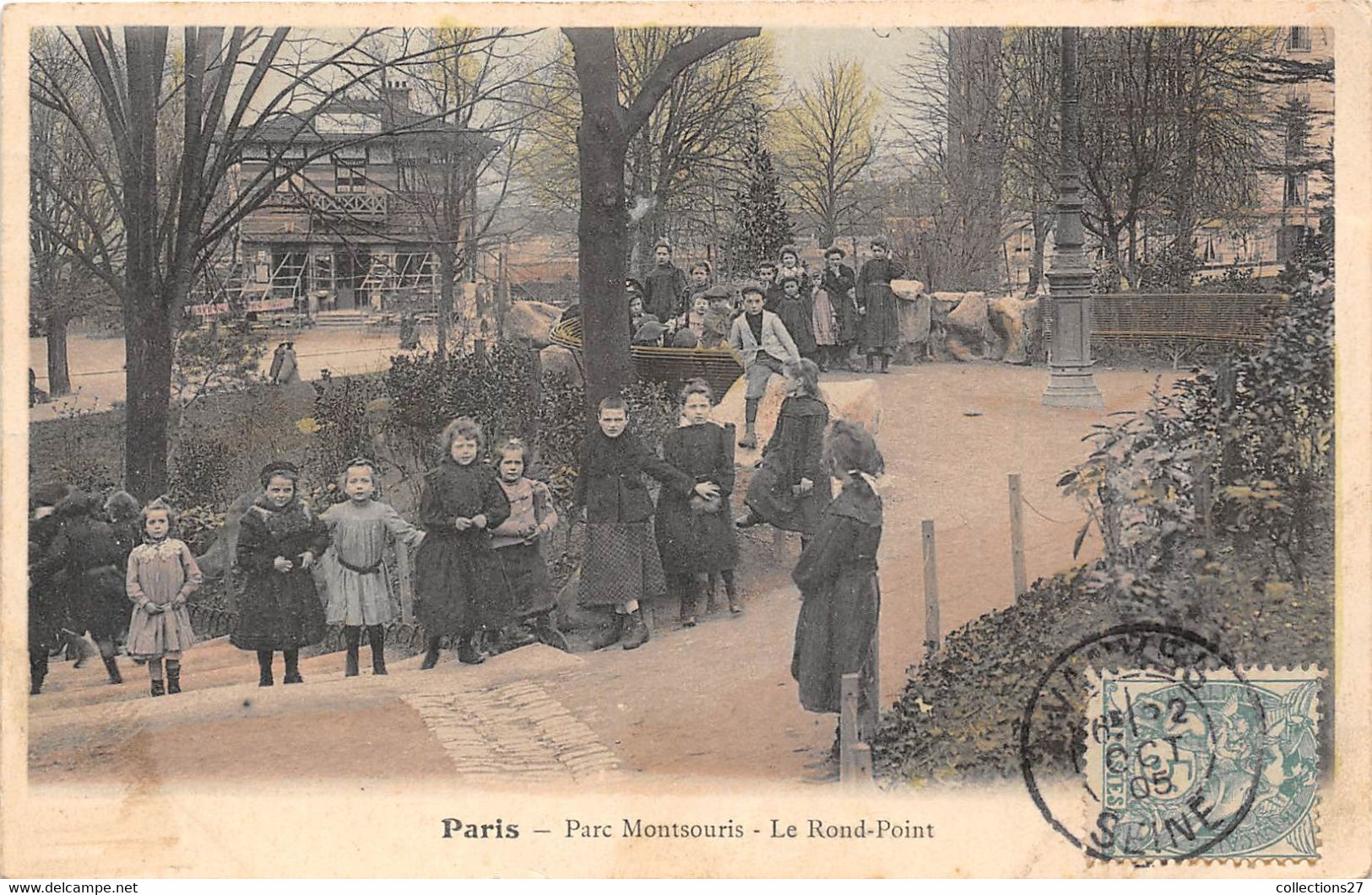 PARIS-75014- PARC MONTSOURIS, LE ROND-POINT - Paris (14)