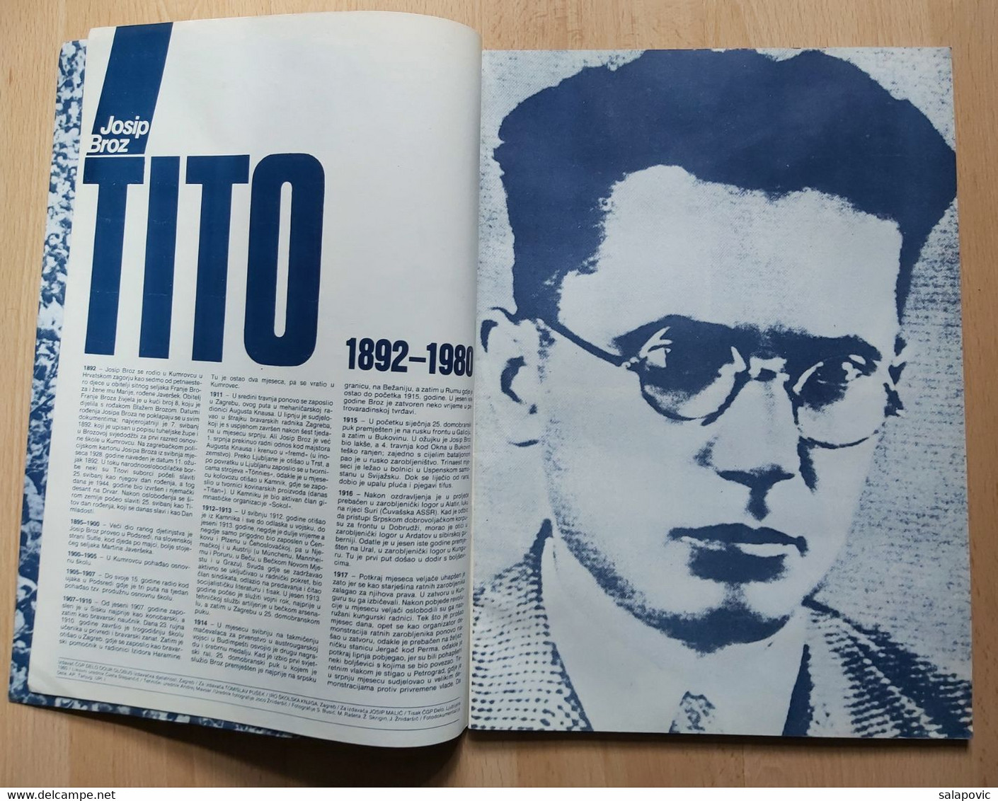 JOSIP BROZ TITO 1892 - 1980, Monografija - Other & Unclassified