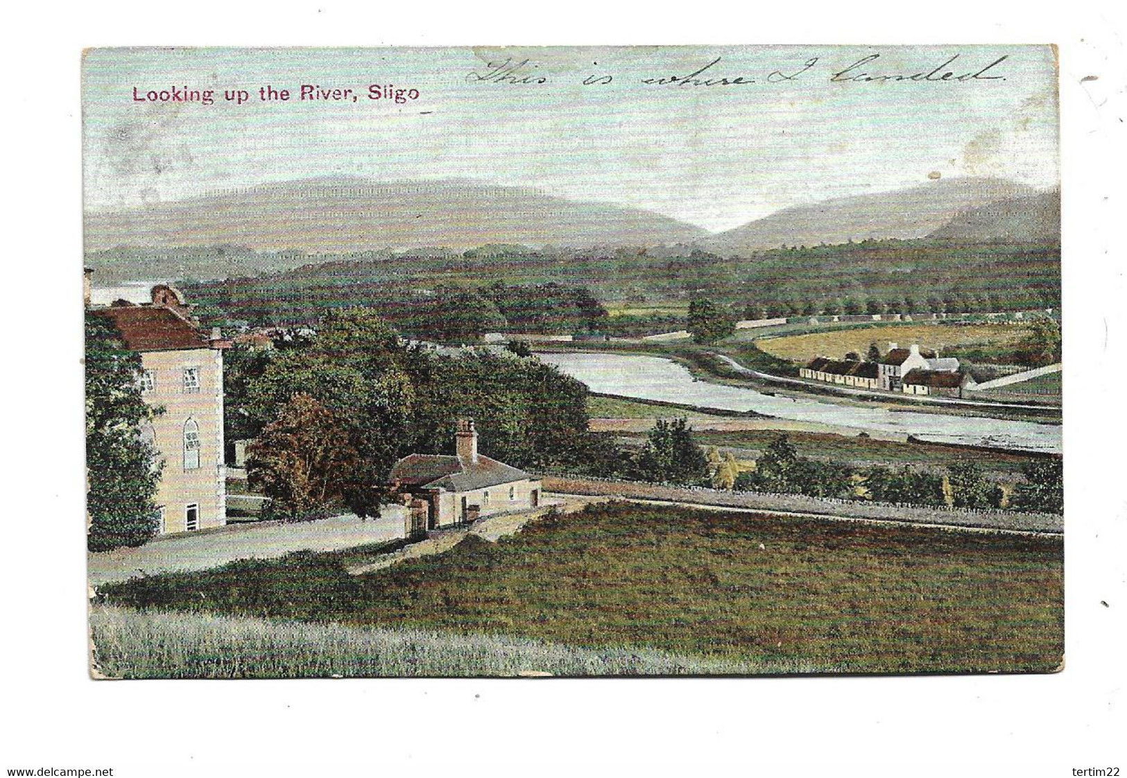 LOOKING UP THE RIVER SLIGO - Sligo