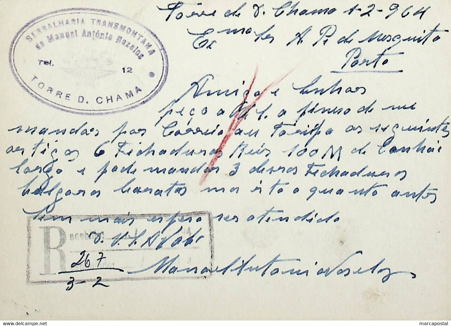 1964 Inteiro Postal Tipo «Conheça As Suas Danças» De 50 C. Enviado De Setúbal Para O Porto - Interi Postali