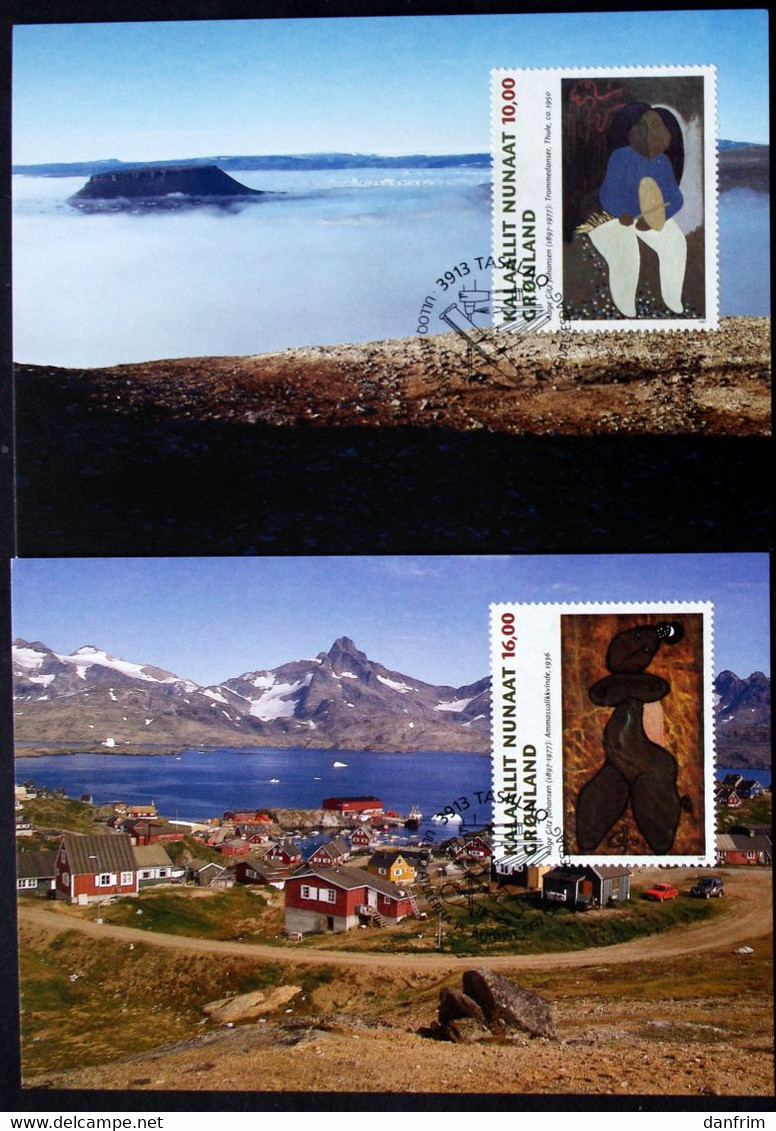 Greenland    1997   Minr.310-11   Maximum Cards  ( Lot 420 ) - Cartes-Maximum (CM)