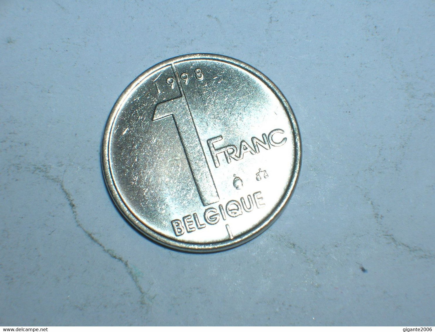 BELGICA 1 FRANCO 1998 FR (9684) - 1 Franc