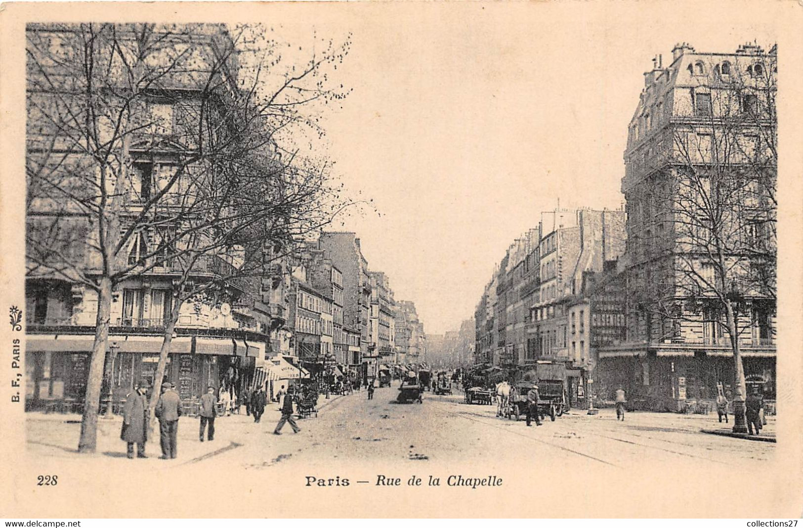 PARIS-75018- RUE DE LA CHAPELLE - Arrondissement: 18