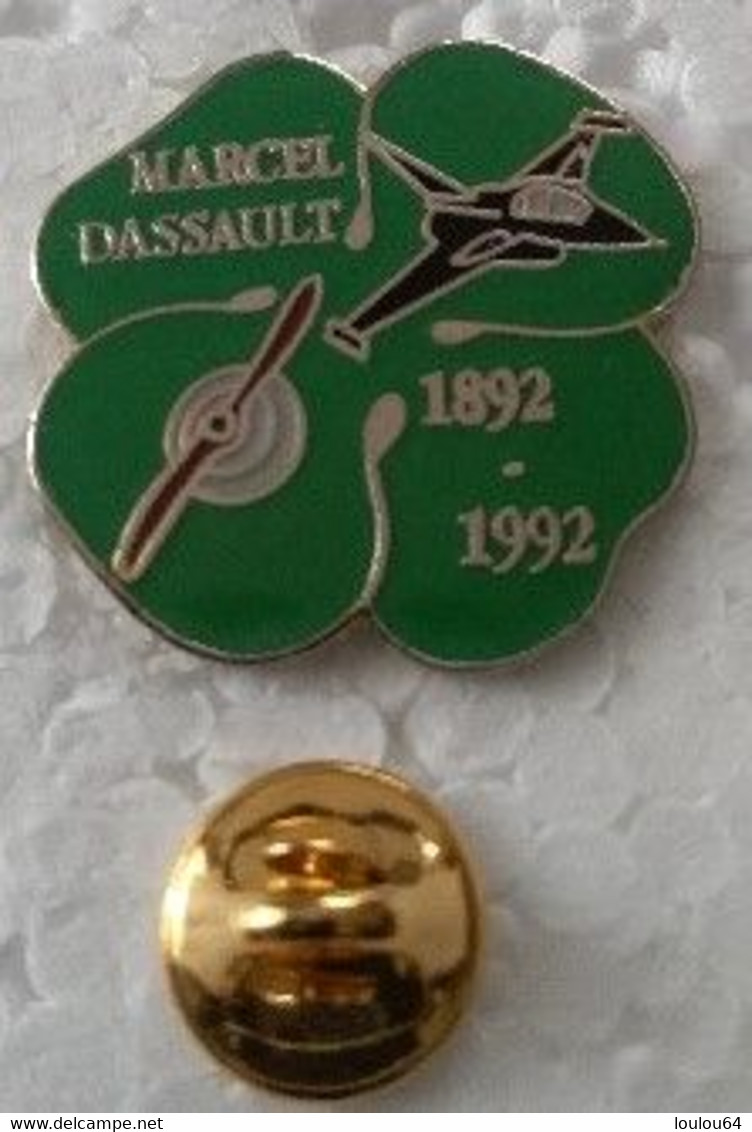 Pin's - Avions - Marcel DASSAULT - 1892 - 1992 - - Avions