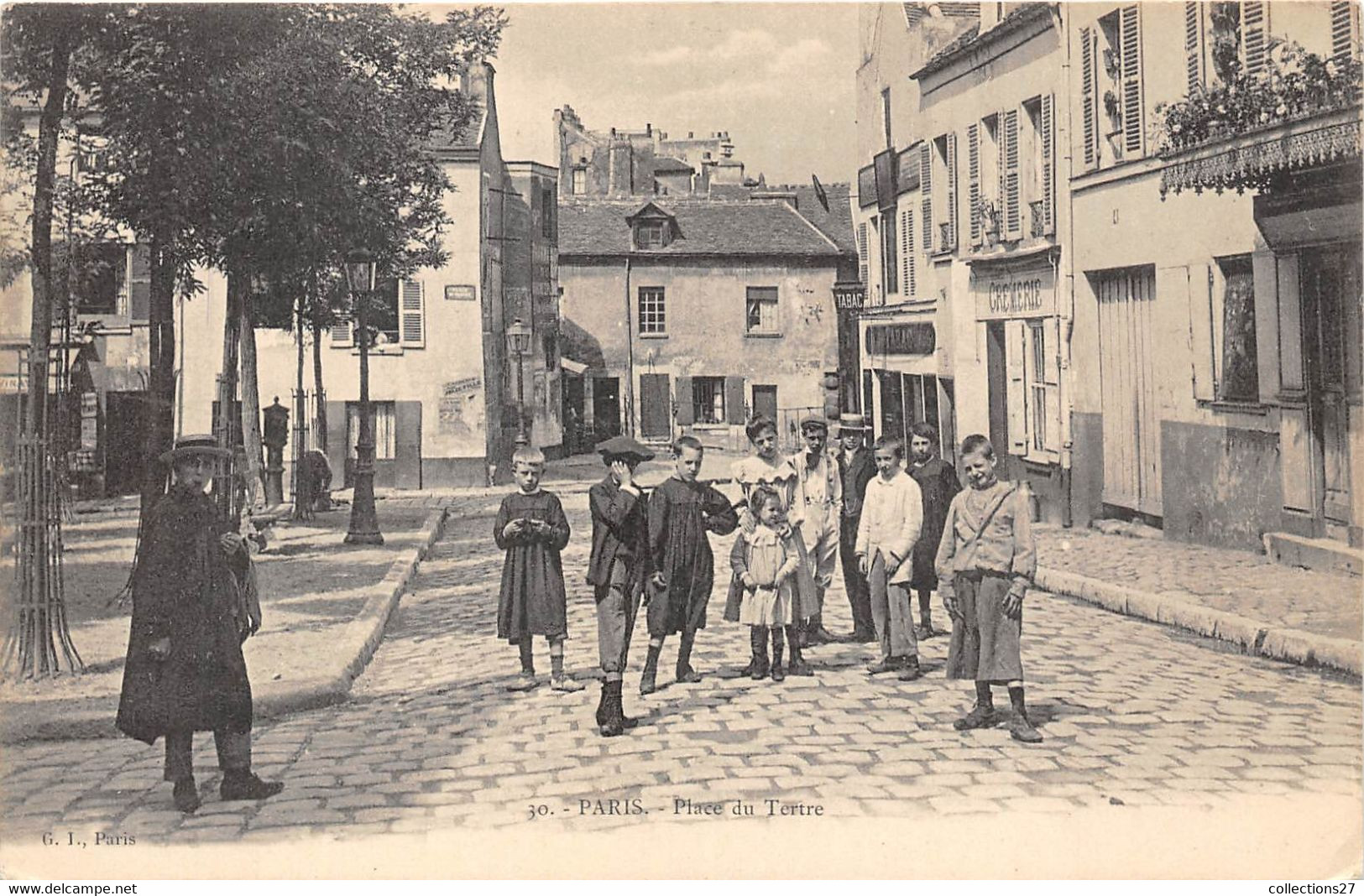 PARIS-75018-MONTMARTRE, PLACE DU TERTRE - Arrondissement: 18