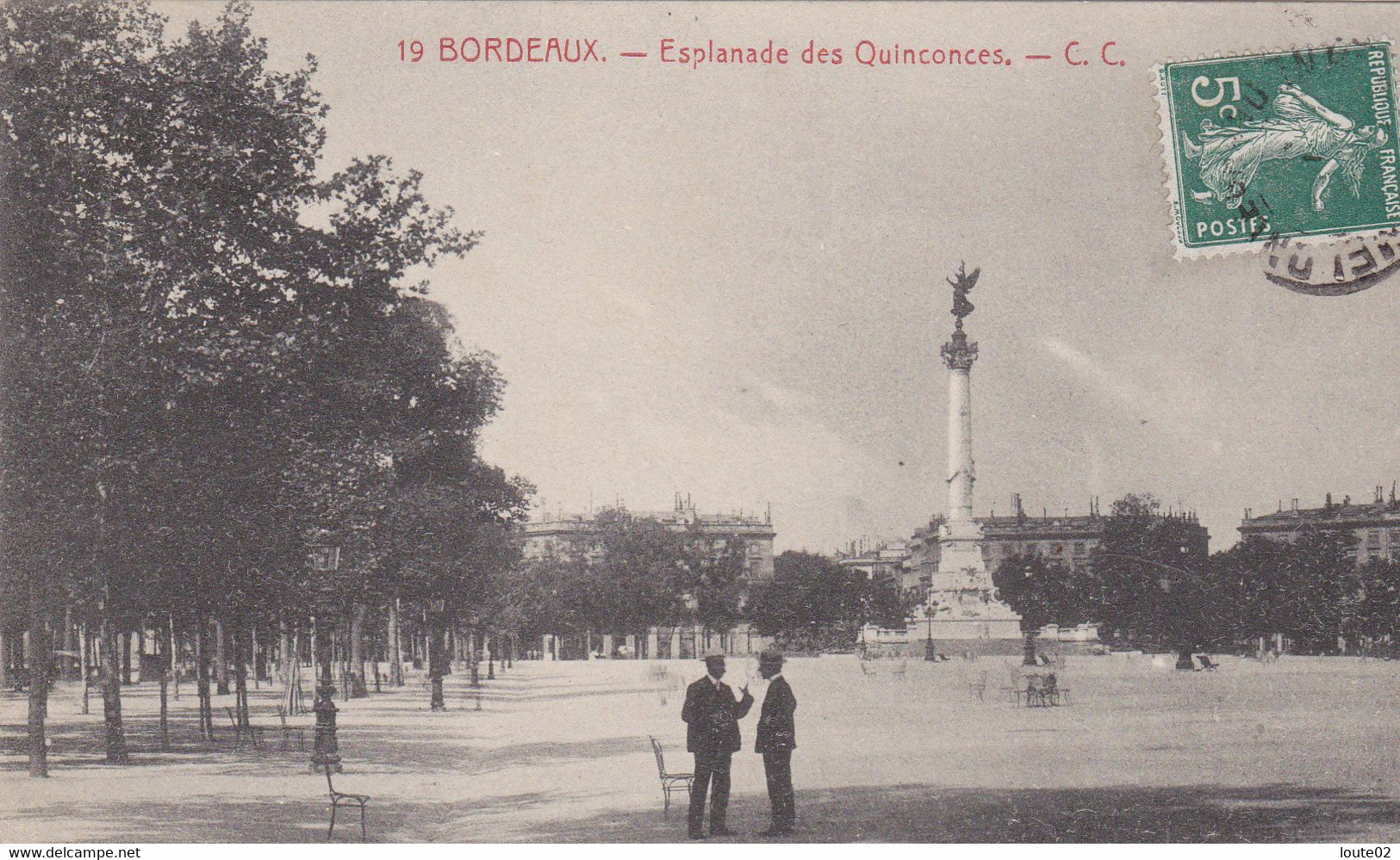 LOT DE CPA BORDEAUX QUELQUE ANIMEES - 5 - 99 Cartoline