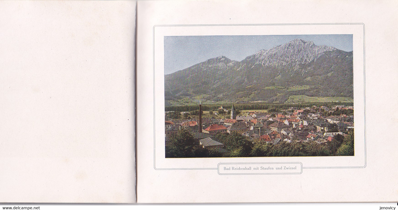 LIVRE TOURISTIQUE  DE 13 PAGES PHOTO COULEUR , VILLE DE BAD REICHENHALL REF 70525 - Other & Unclassified